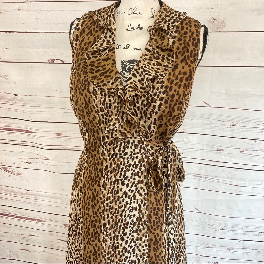Dress Barn Wrap Dress - Picture 3 of 12